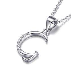 Morella Kette mit Anhänger Buchstabenkette Halskette günstig online kaufen