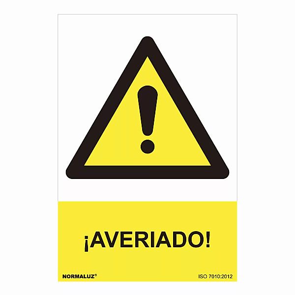 Schild Normaluz Averiado Pvc (30 X 40 Cm) günstig online kaufen