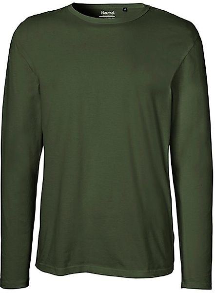 Neutral Langarmshirt Herren Long Sleeve T-Shirt günstig online kaufen