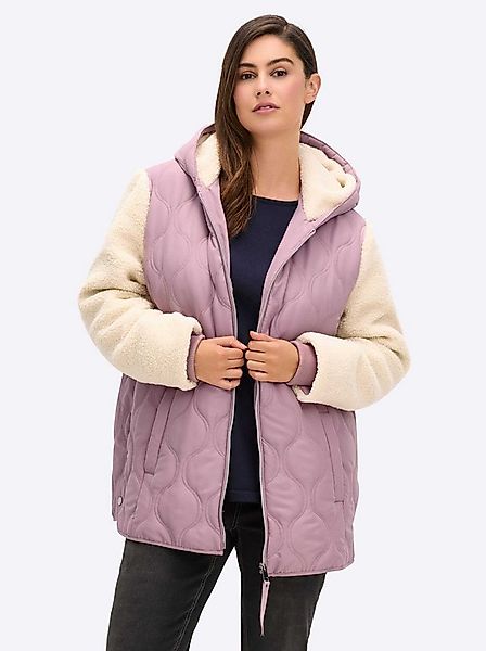 Sheego Allwetterjacke Steppjacke Langarm günstig online kaufen