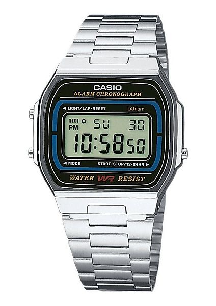 CASIO VINTAGE Chronograph A164WA-1VES, Quarzuhr, Armbanduhr,Damenuhr, günstig online kaufen