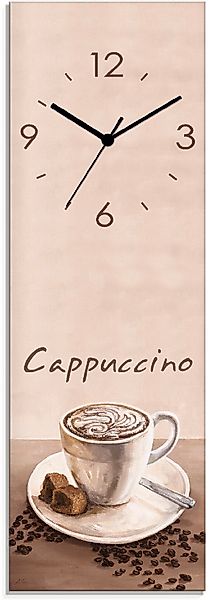 Artland Wanduhr "Cappuccino - Kaffee", wahlweise mit Quarz- oder Funkuhrwer günstig online kaufen