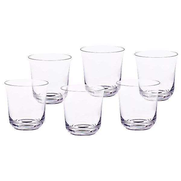 Trinkglas Condor 6er-Set 190ml Becher Saftglas Wasser Limonade Bleikristall günstig online kaufen