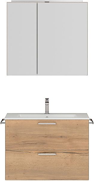 nobilia Badmöbel-Set "Tolvina" vormontiert, mit Soft-Close, 2 Stk. tlg. günstig online kaufen