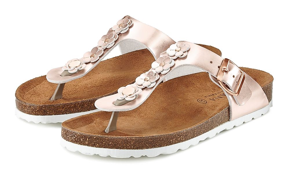 LASCANA Sandale, Pantolette, offener Schuh, Sommerschuh, günstig online kaufen