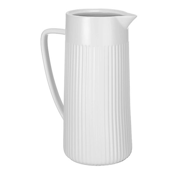 Schöner Wohnen Krug Refia 1,25 l Weiß günstig online kaufen