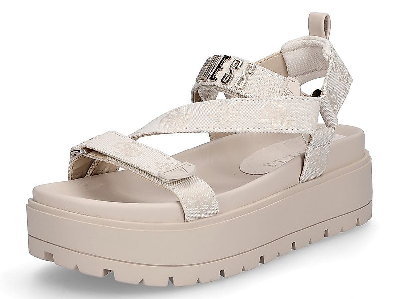 Guess Guess Damen Sandale Fetta beige Sandale günstig online kaufen