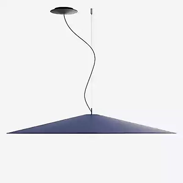 Luceplan Koine Pendelleuchte LED, blau - ø110 cm - Push/Dali günstig online kaufen