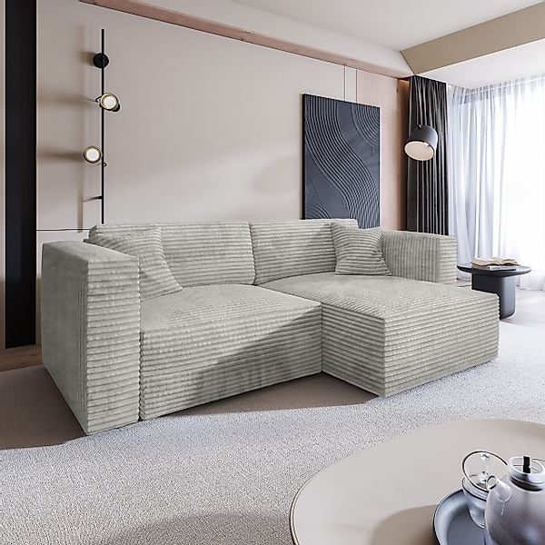 Masseno Ecksofa NERIO mit Schlaffunktion L-Form, günstig online kaufen