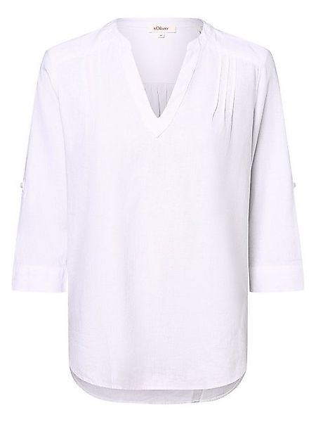 s.Oliver Klassische Bluse mit 3/4-Arm günstig online kaufen