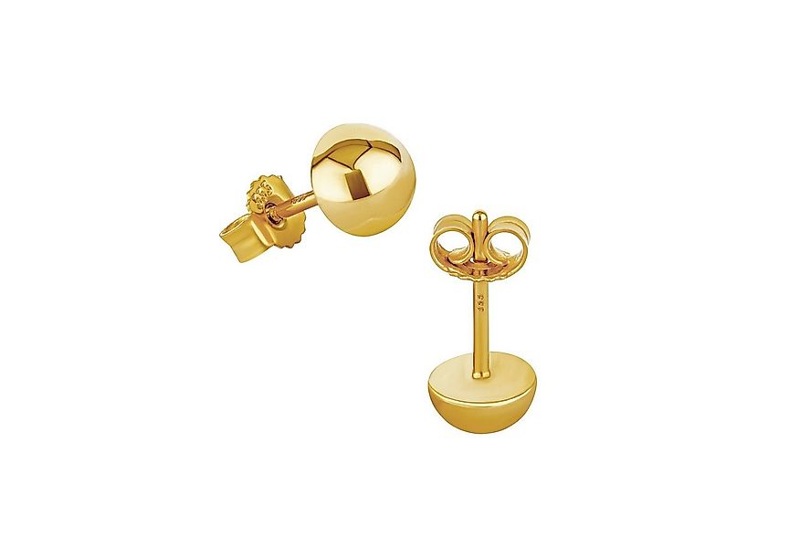 NKlaus Paar Ohrstecker Paar 6mm Ohrstecker 333 8 Karat Gelbgold Halbkugel günstig online kaufen