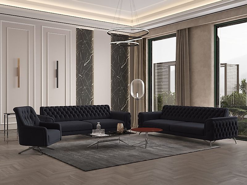 Möbeldreams Sofa Alina Living Kombi-Set Chesterfield günstig online kaufen