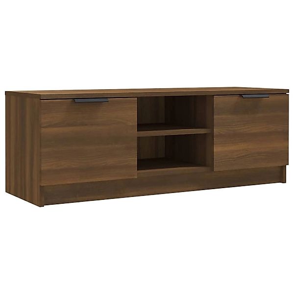 vidaXL TV-Schrank Braun Eichen-Optik 102x35x36,5 cm Holzwerkstoff 817134 günstig online kaufen
