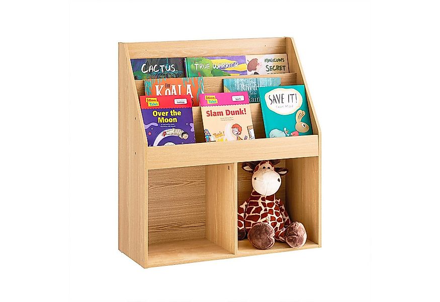 SoBuy Bücherregal KMB01, Spielzeugregal Spielzeugtruhe Standregal Montessor günstig online kaufen