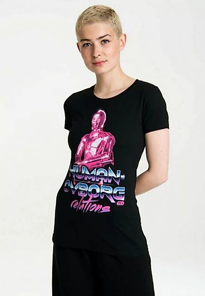 LOGOSHIRT T-Shirt C-3PO mit tollem Frontprint günstig online kaufen