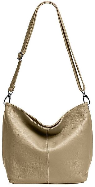 Caspar Schultertasche Klassische Damen Leder Handtasche - PREMIUM LINE - Mo günstig online kaufen