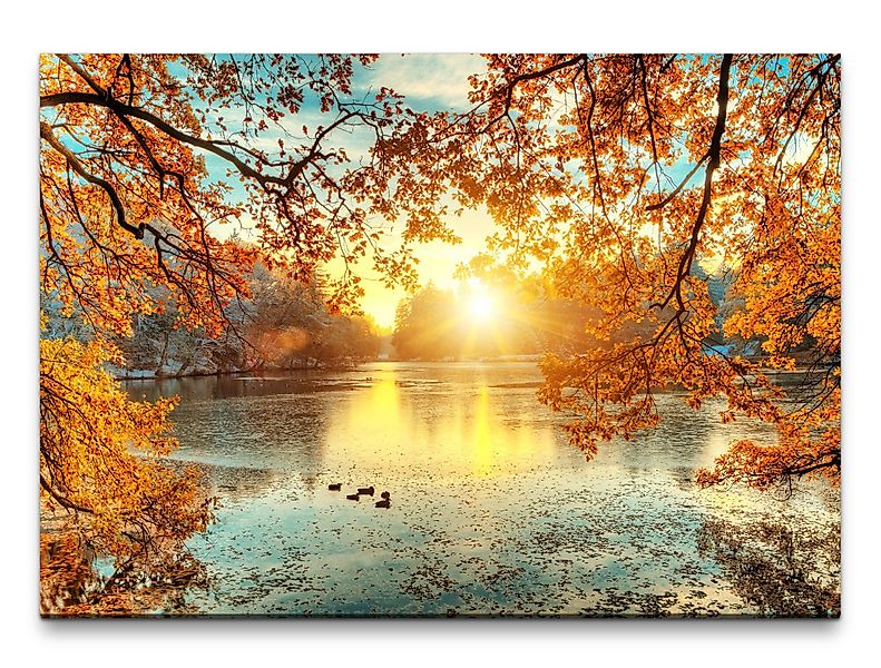 möbel-direkt.de Leinwandbild Bilder XXL See im günstig online kaufen