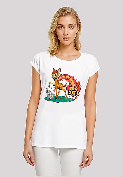 F4NT4STIC T-Shirt "Disney Bambi Too Cute", Premium Qualität günstig online kaufen