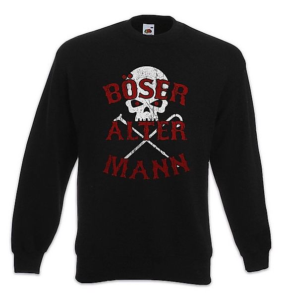 Urban Backwoods Sweatshirt Böser Alter Mann Sweatshirt Rocker Biker Opa Opi günstig online kaufen