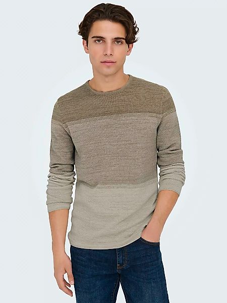 ONLY & SONS Rundhalspullover ONSPANTER REG günstig online kaufen