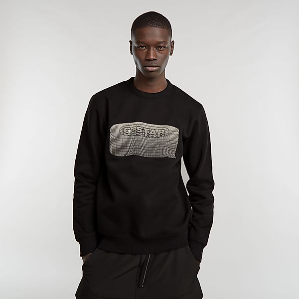 G-STAR Sweatshirt Stacked Old Skool Logo günstig online kaufen