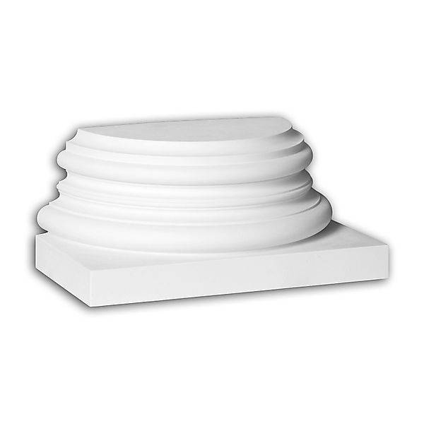 PROFHOME 447301 Halbsäulen Sockel Fassadenstuck Säule Fassaden Element 24,4 günstig online kaufen