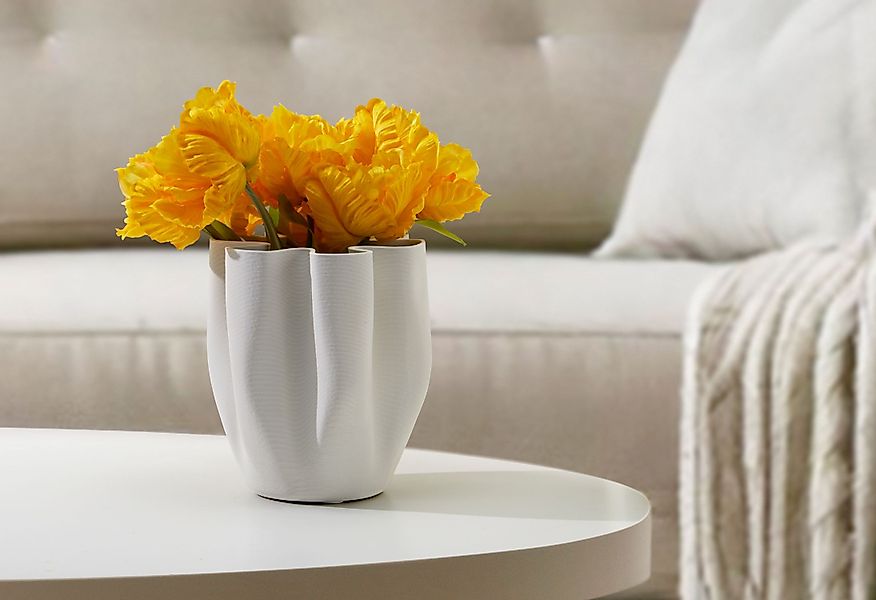 LIVREE Vase - Faltenstruktur günstig online kaufen