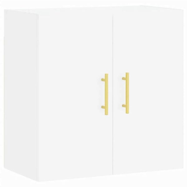 vidaXL Hängeschrank Wandschrank Hängeschrank Aufbewahrung Weiß 60x31x60 cm günstig online kaufen