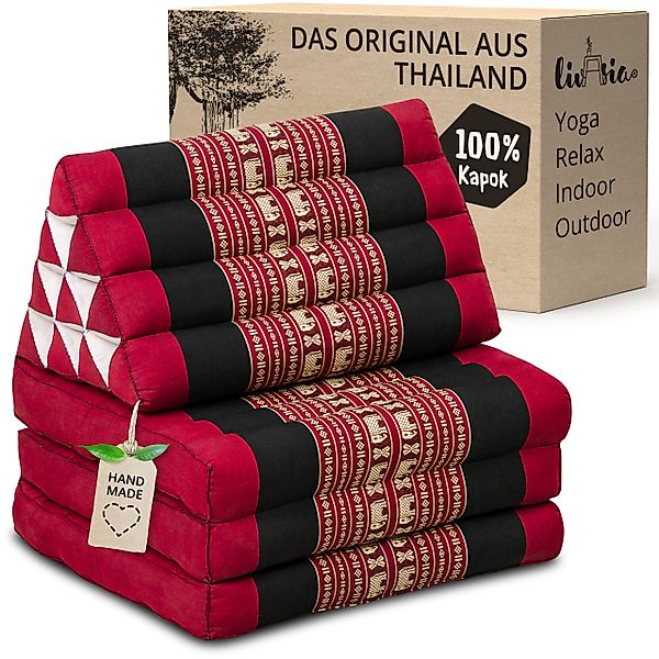 livasia Sitzsack Thaikissen 3 Auflagen (Classic) vegan günstig online kaufen
