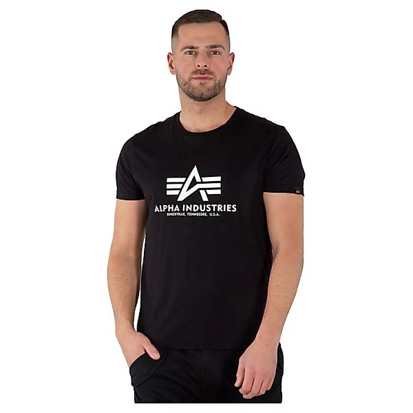 Alpha Industries Basic Kryptonite Kurzärmeliges T-shirt 2XL Black günstig online kaufen