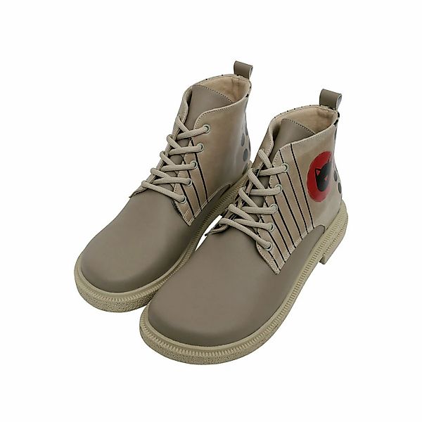 DOGO Bootsschuh "Victoria Dots And Cats Damen Boots / Female", Vegan günstig online kaufen