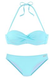 Venice Beach Bügel-Bandeau-Bikini aus edler Strukturware günstig online kaufen