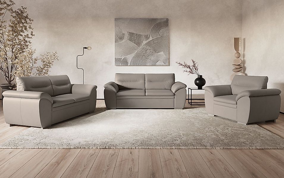 COTTA Polstergarnitur Leandra, Set bestehend aus: 2-Sitzer & 2,5-Sitzer günstig online kaufen