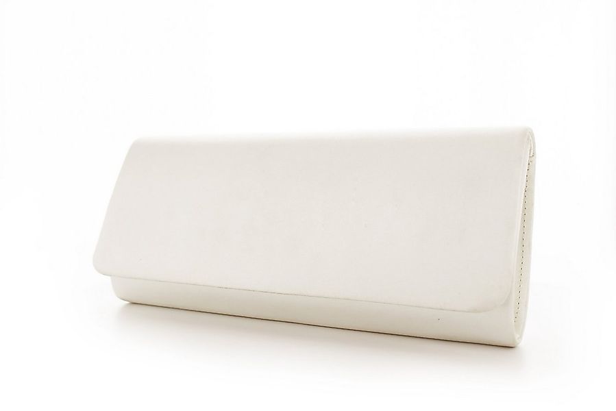 White Lady Clutch Romina ivory Satin - einfärbbare Brauttasche günstig online kaufen