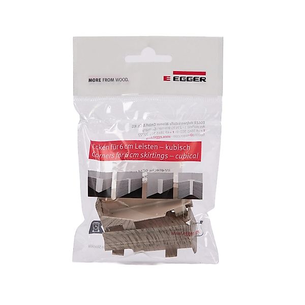 Egger Innenecke Kubisch 6 cm Eiche Graubraun 2 Stück günstig online kaufen
