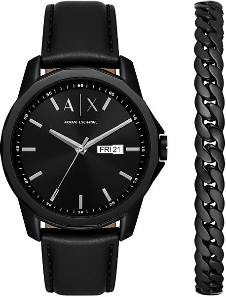 ARMANI EXCHANGE Quarzuhr AX7147SET, (Set, 2-tlg., günstig online kaufen