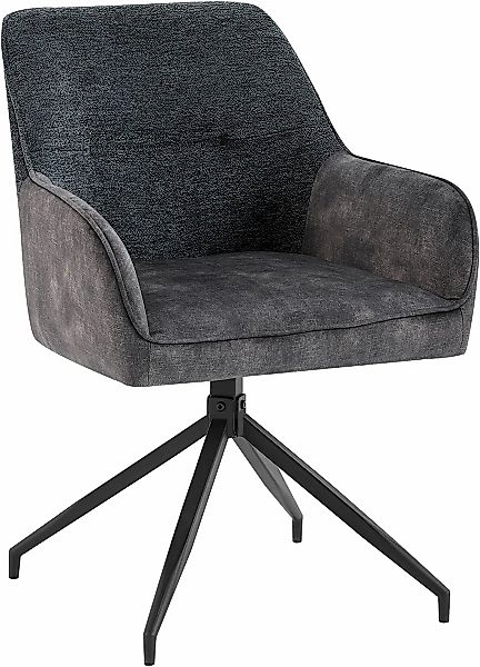 byLIVING Esszimmerstuhl "Jacky 2er-Set", (Set), 2 St., Samtvelours-Vintage- günstig online kaufen