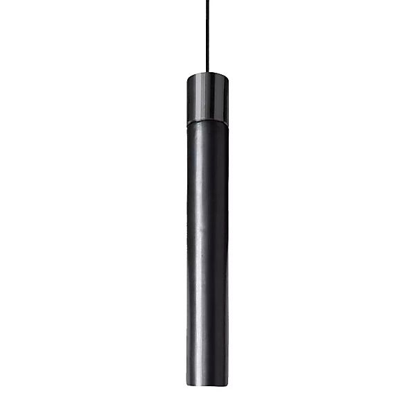Kundalini - Minimal LED Pendelleuchte - nickel schwarz/H x Ø 25.5x3.5cm/270 günstig online kaufen