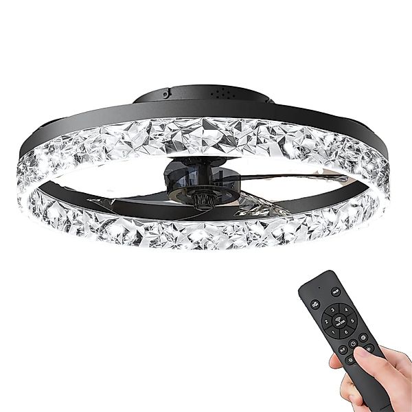 HS.SUPPLY Deckenventilator Deckenventilator mit LED-Beleuchtung und günstig online kaufen