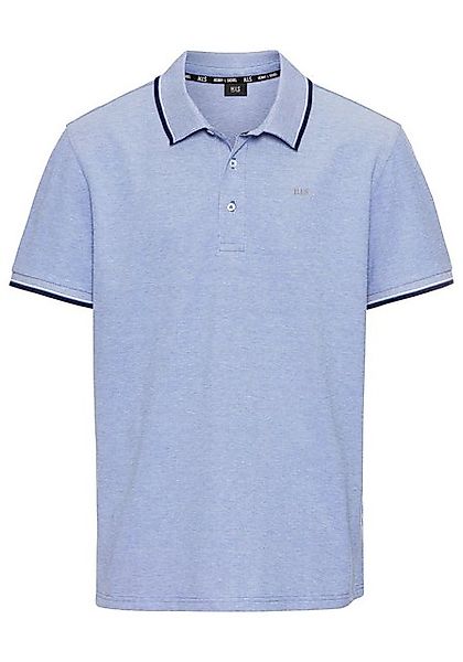H.I.S Poloshirt mit sportlichen Kontraststreifen & günstig online kaufen
