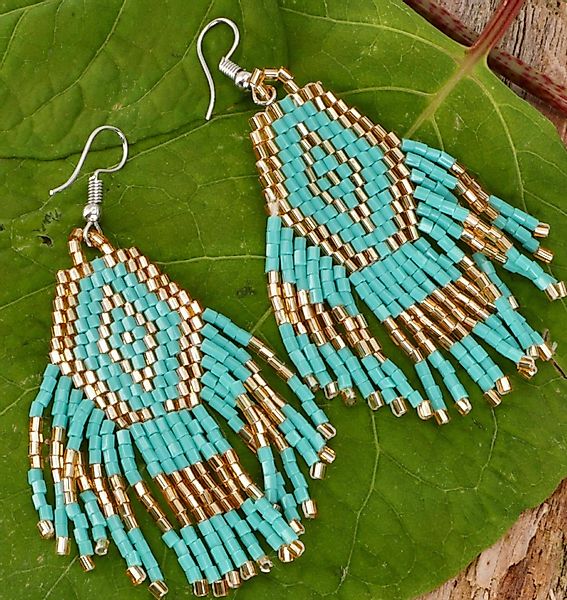 Guru-Shop Paar Ohrhänger Indigener Schmuck, Boho günstig online kaufen