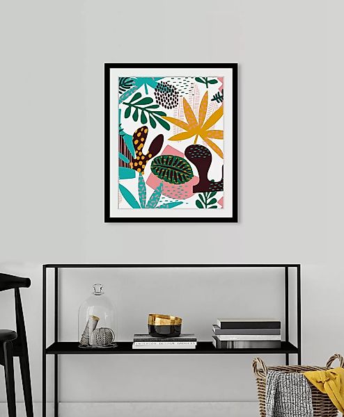 queence Bild "Sophie", Blätter-Pflanzen-Pflanzenbilder-Kunst, HD Premium Po günstig online kaufen
