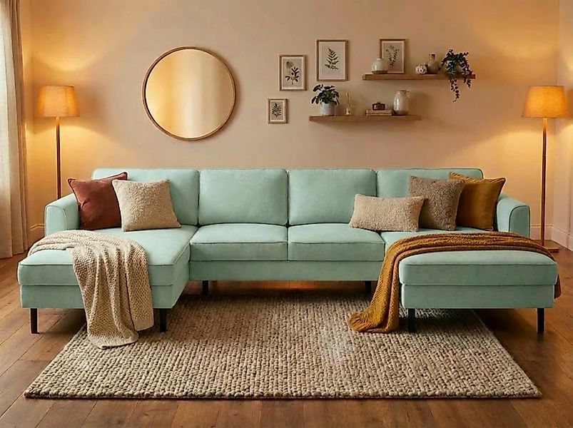 Home affaire Wohnlandschaft "Booster II, whlw. mit Schlaffunktion & Bettkas günstig online kaufen