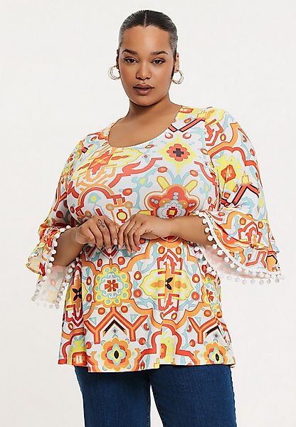 YOEK Tunika Damen Tunika mit Druck günstig online kaufen