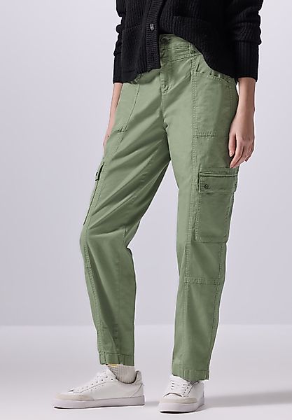 STREET ONE STUDIO Stoffhose aus Baumwolle günstig online kaufen