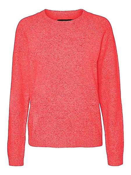 Vero Moda Strickpullover Strick Pullover Meliert Basic Langarm VMDOFFY 6528 günstig online kaufen