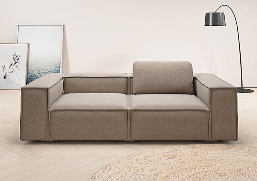 Home affaire 2-Sitzer »Watertown, modernes Sofa 246 cm breit, auch in Feinc günstig online kaufen