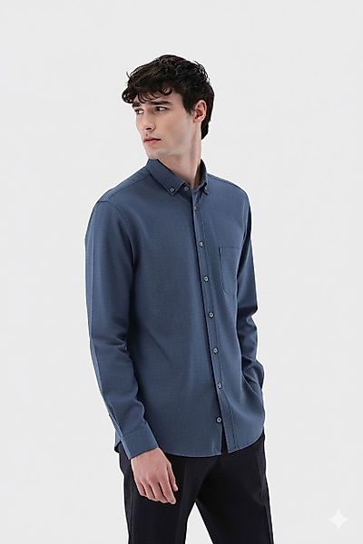 Flanellhemd mit Button Down Kragen günstig online kaufen