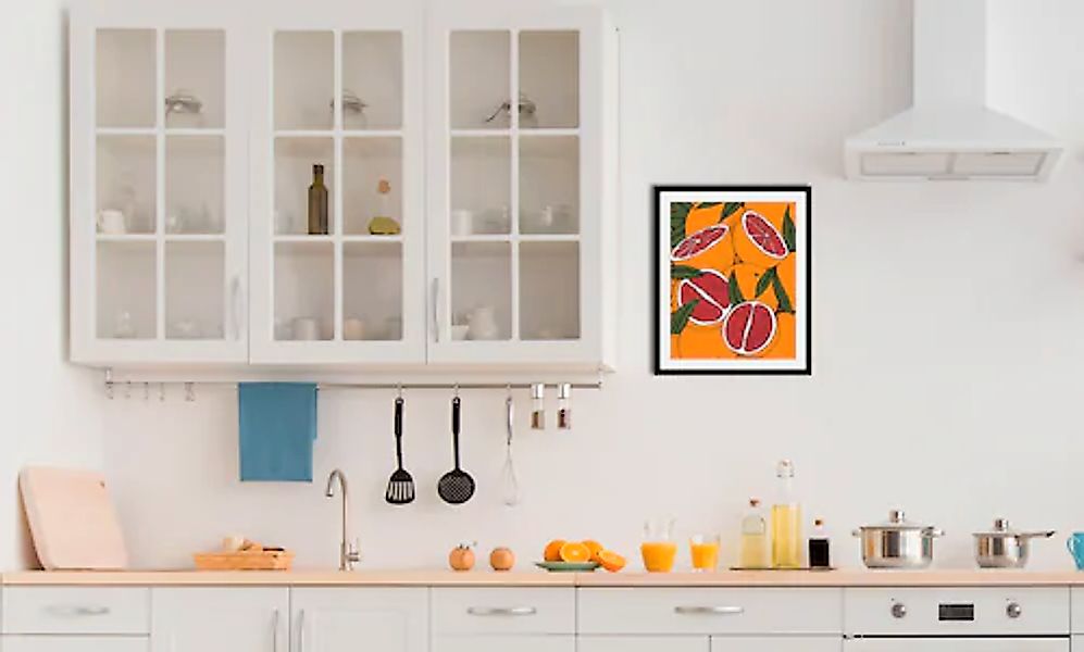 queence Bild »Finus«, Obst-Obst Bilder-Essen-Lebensmittel-Kunst, (1 St.), g günstig online kaufen