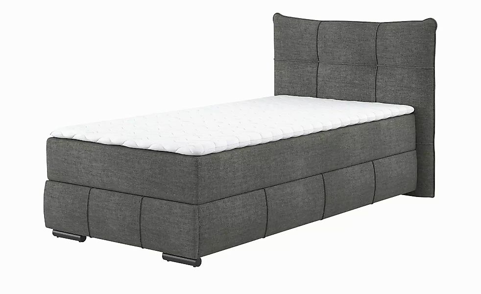 Boxbett mit Stauraum  Margam ¦ grau ¦ Maße (cm): B: 125 H: 109 Betten > Pol günstig online kaufen